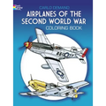 Airplanes of the Second World War Coloring Book - Paperback