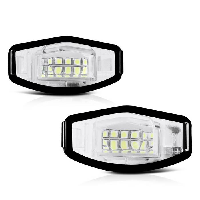 SPYDER Xtune 01-15 Honda Civic LED License Plate Bulb Assembly White 5500K LAC-LP-HA03 - Pair 9044991