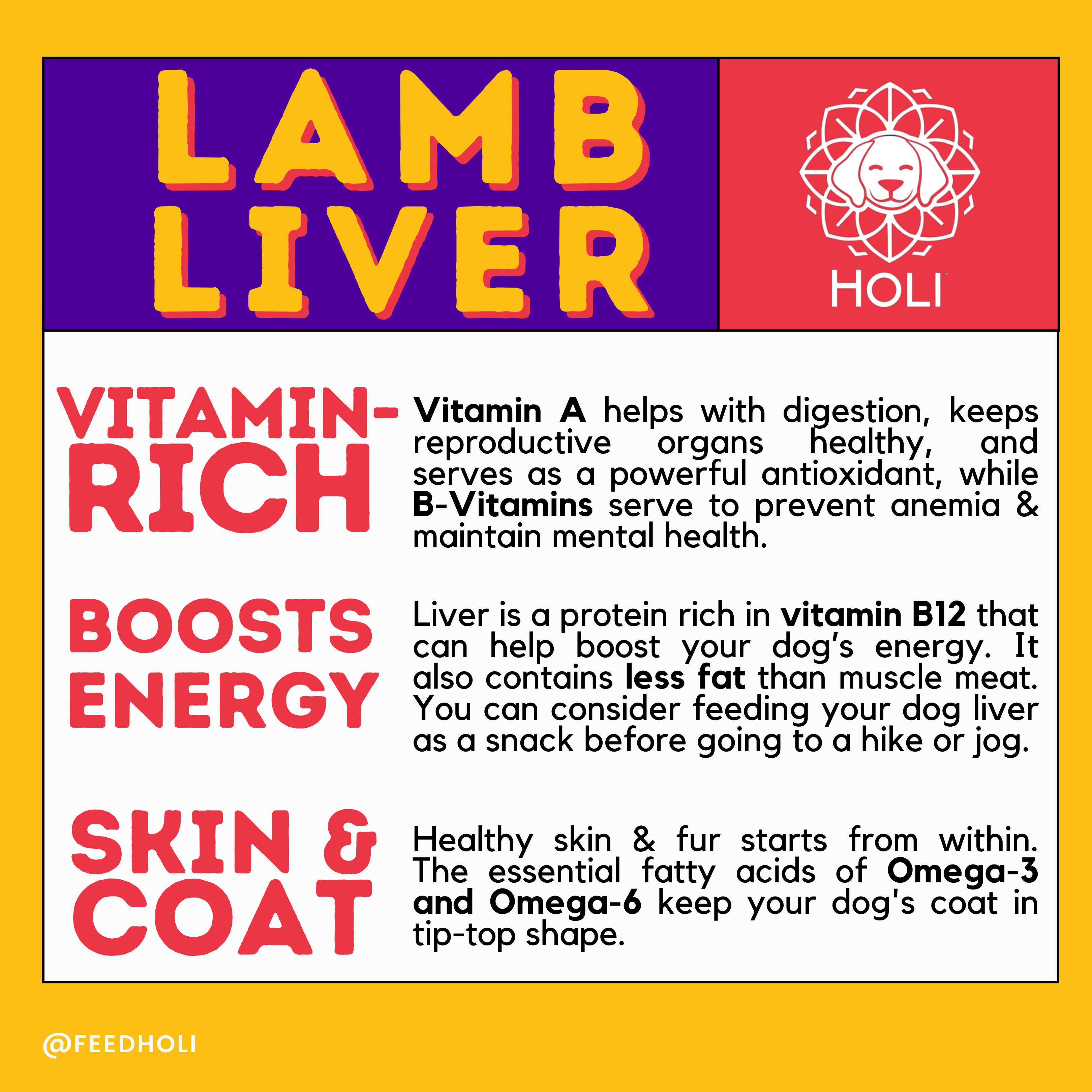Lamb Liver Dog Treats - Freeze Dried - Single Ingredient