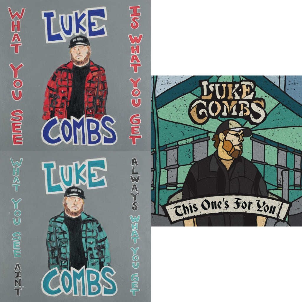 What You See Is What You Get (2LP/140G) & What You See Ain't Always What You Get (Deluxe Edition) (3LP/140G) & This One's For You (150G)