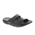 Sovella Men's Buckle Slide Black