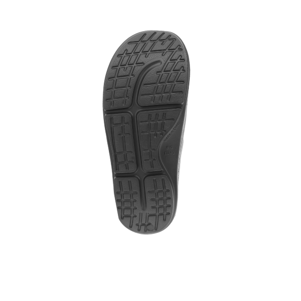 Sovella Women's Buckle Slide Black