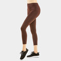 Ladies Solid Capri Leggings