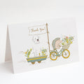 Boxer White Natural Ears Greeting Cards Pack of 8 Blank Cards with Envelopes Whimsical A7 Size 5x7