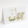 Boxer White Cropped Ears Greeting Cards Pack of 8 Blank Cards with Envelopes Whimsical A7 Size 5x7