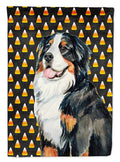 Bernese Mountain Dog Candy Corn Halloween Portrait Garden Flag Mailbox Decorative Yard Banner Outside Patio Artwork for Flower Beds, Garden Size, Multicolor