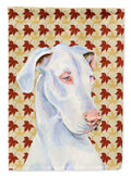 Great Dane Fall Leaves Portrait Garden Flag Mailbox Decorative Yard Banner Outside Patio Artwork for Flower Beds, Garden Size, Multicolor