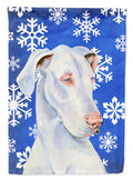 Great Dane Winter Snowflakes Holiday Garden Flag Mailbox Decorative Yard Banner Outside Patio Artwork for Flower Beds, Garden Size, Multicolor