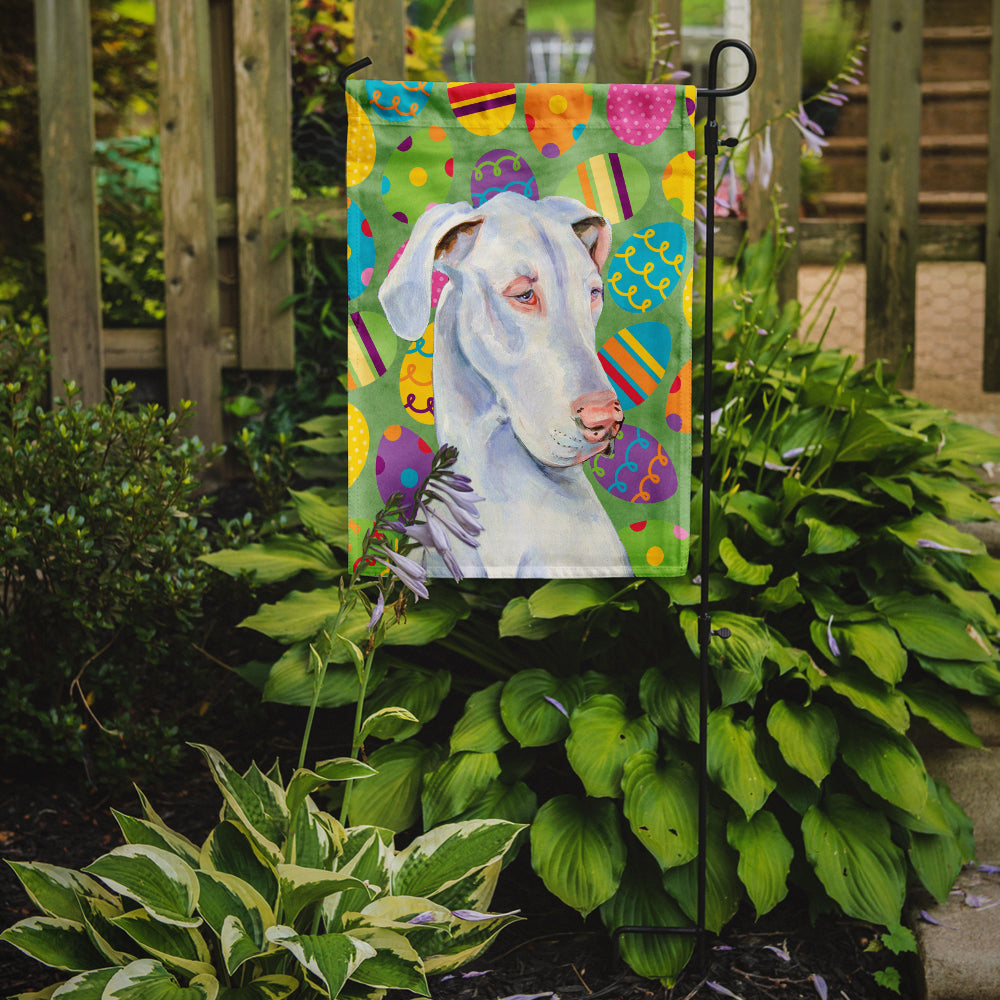 Great Dane Easter Eggtravaganza Garden Flag Mailbox Decorative Yard Banner Outside Patio Artwork for Flower Beds, Garden Size, Multicolor