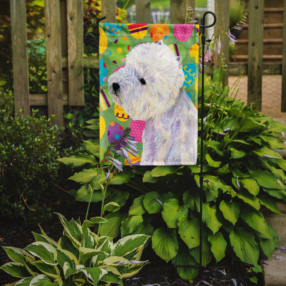 Westie Easter Eggtravaganza Garden Flag Mailbox Decorative Yard Banner Outside Patio Artwork for Flower Beds, Garden Size, Multicolor