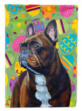 French Bulldog Easter Eggtravaganza Garden Flag Mailbox Decorative Yard Banner Outside Patio Artwork for Flower Beds, Garden Size, Multicolor