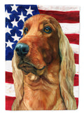 Irish Setter USA Patriotic American Flag Garden Flag Mailbox Decorative Yard Banner Outside Patio Artwork for Flower Beds, Garden Size, Multicolor