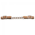 Flat Leather Curb Chain