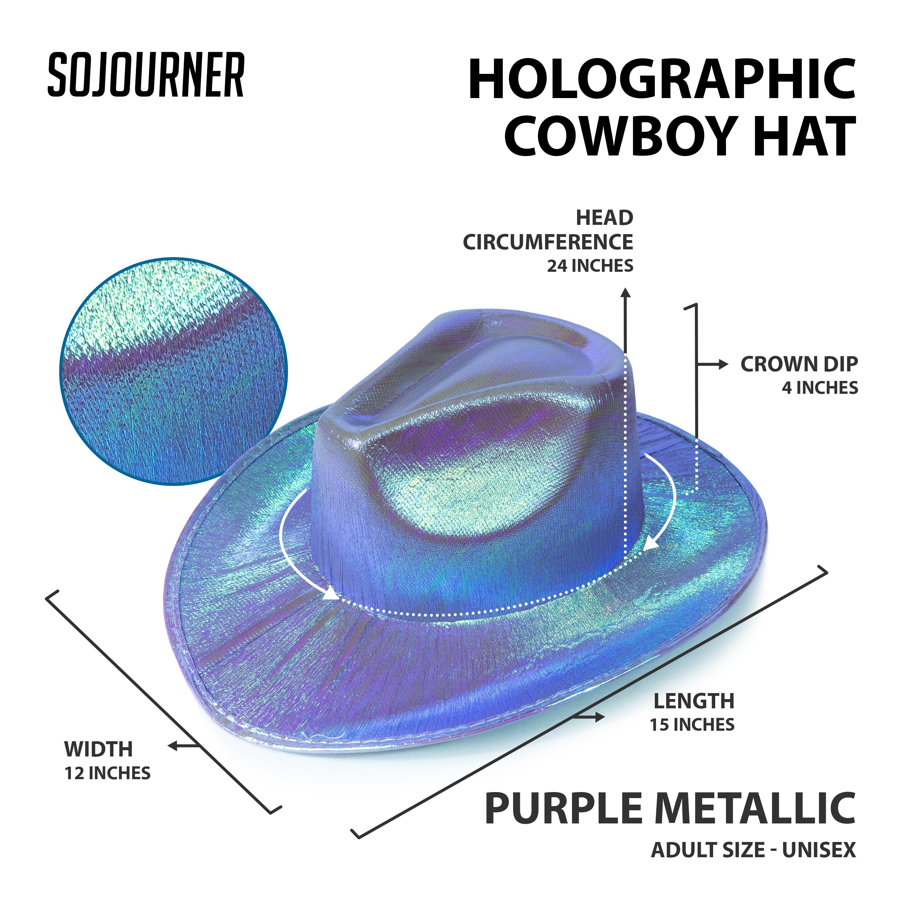 Rave Space Cowboy Hat