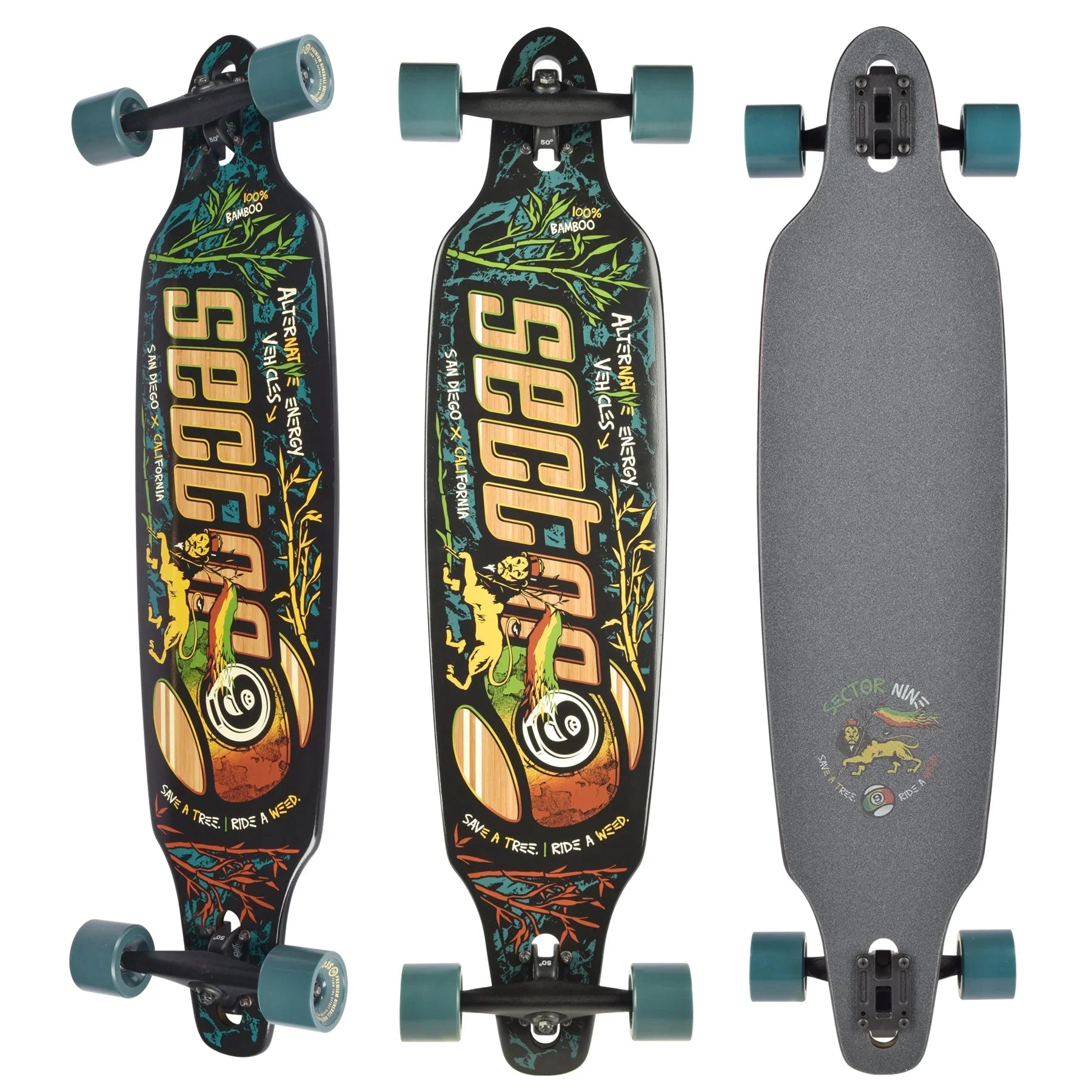 Sector 9 Lookout Roots 9.625" Complete Longboard