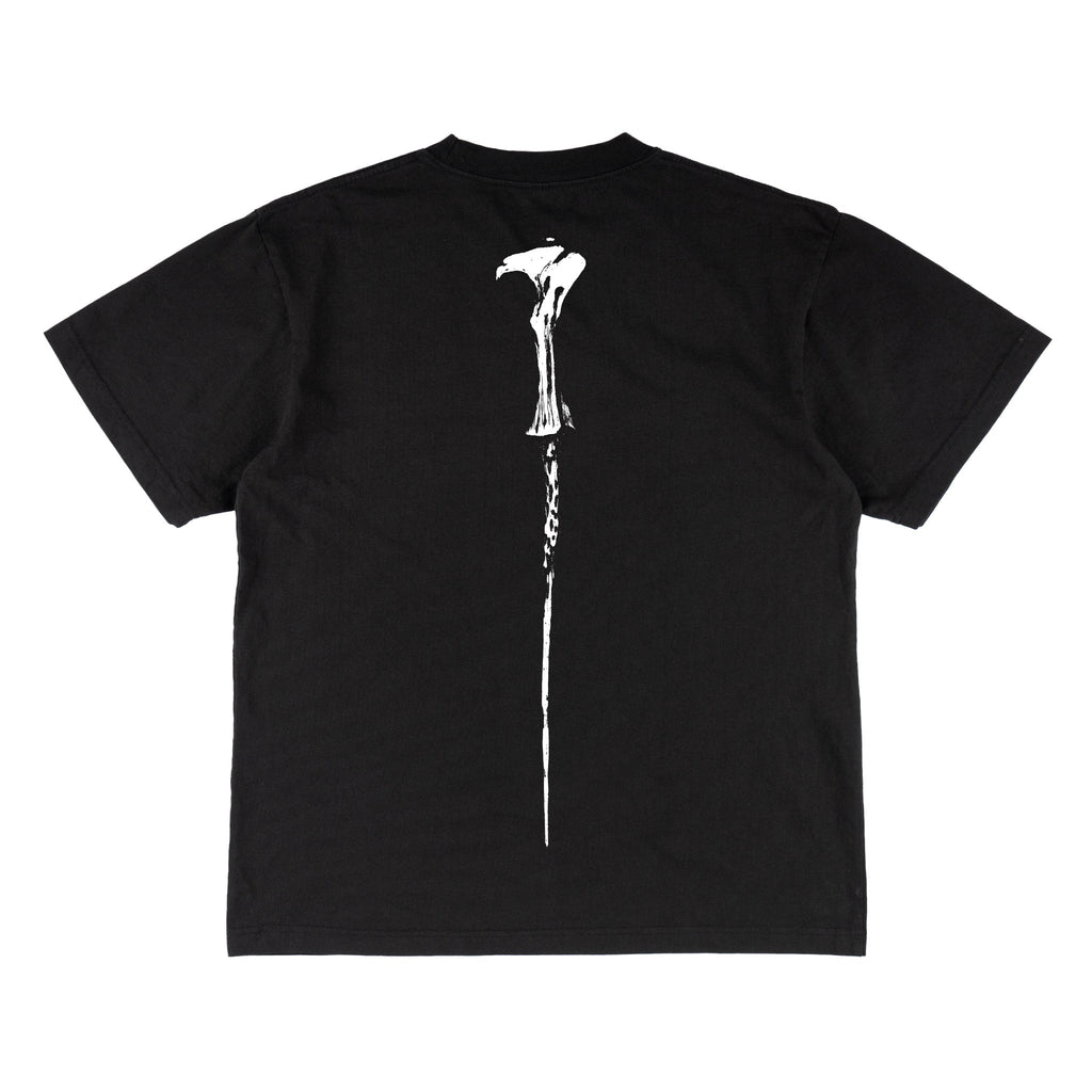 Welcome x Harry Potter Dark Lord Boxy Garment-Dyed Tee - Black