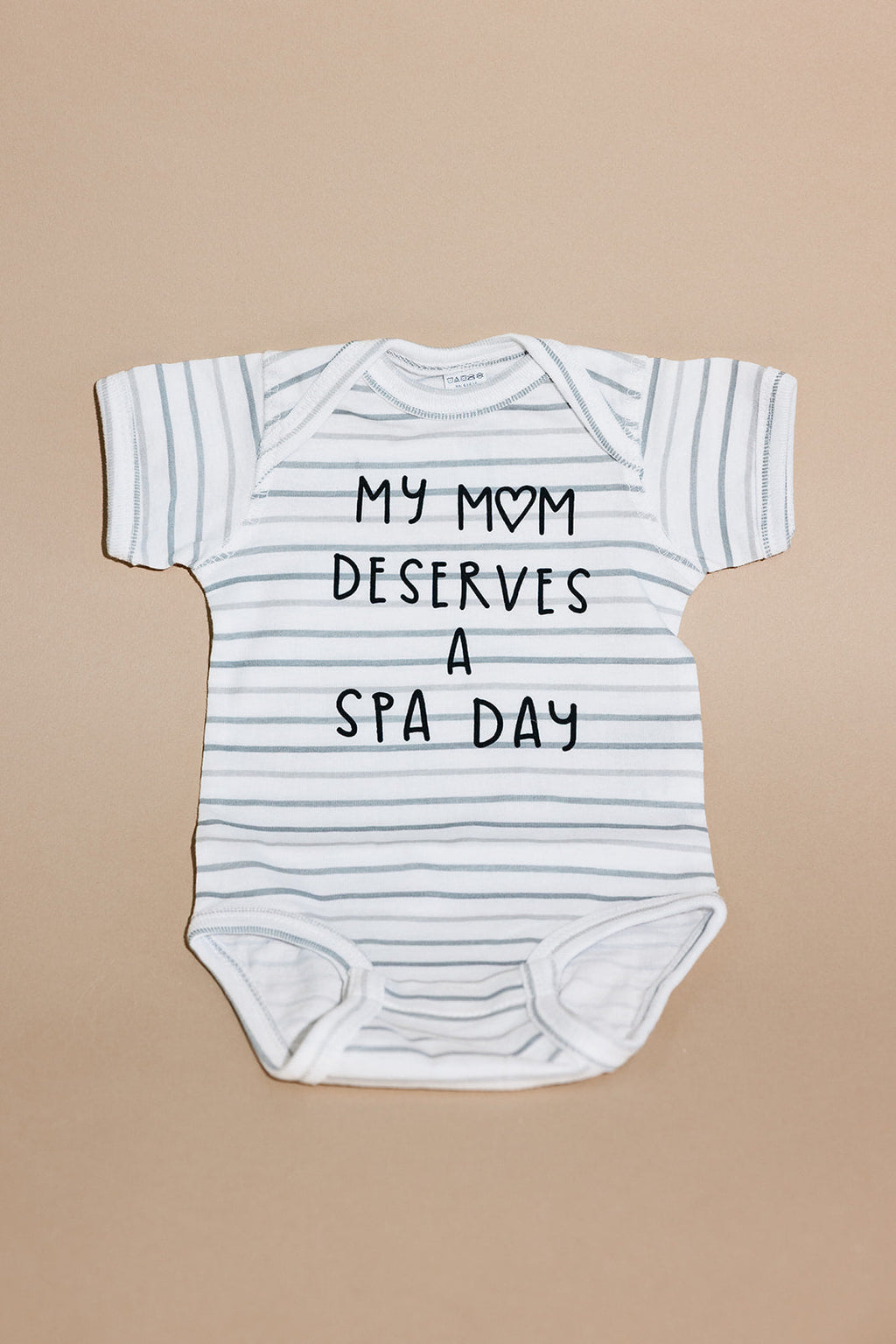 Mom Deserves A Spa Day Baby Onesie | Lucky Owl