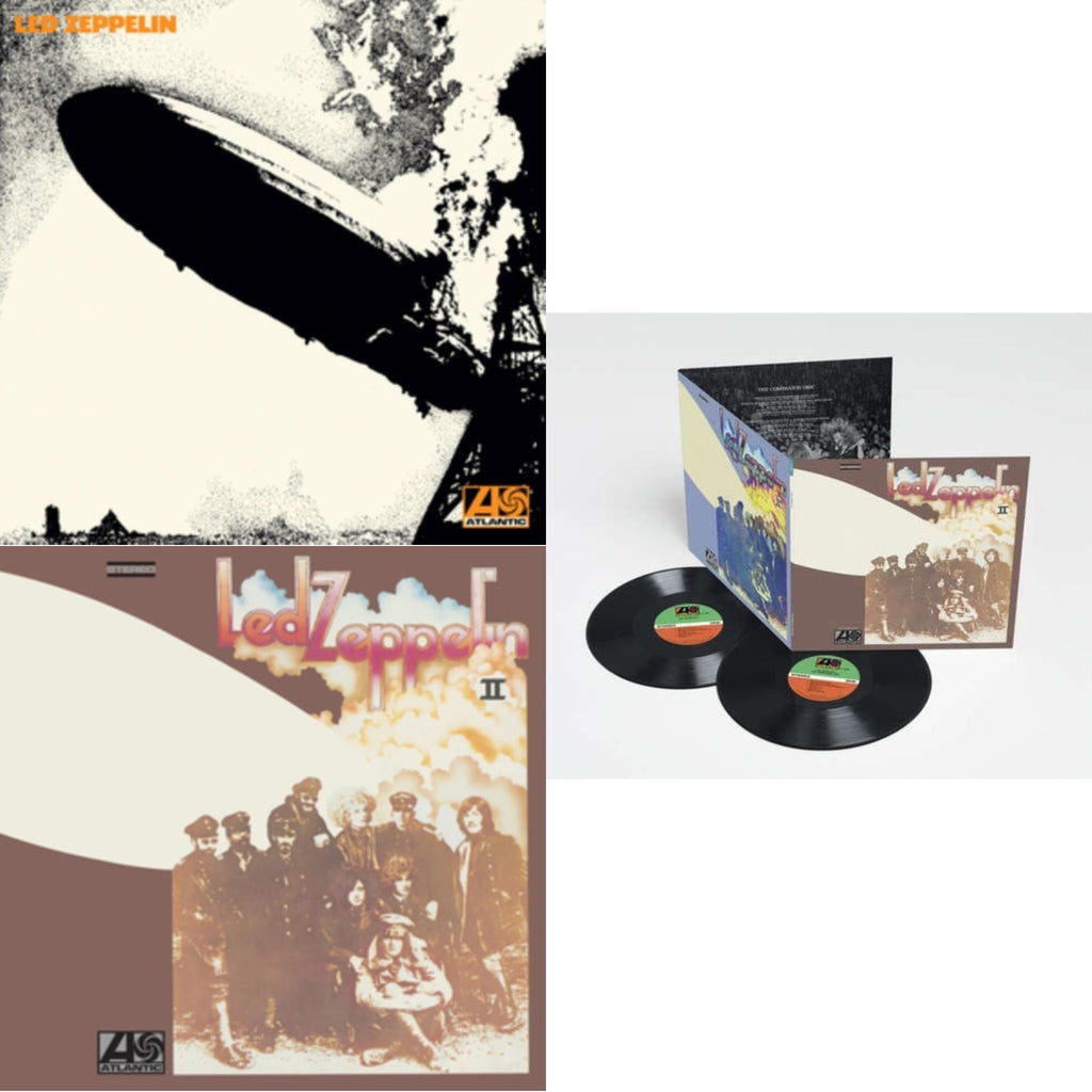 Led Zeppelin Ii (Deluxe Remastered/2LP/180) & Led Zeppelin Ii (180G/Remastered) & Led Zeppelin I (180G/Remastered)