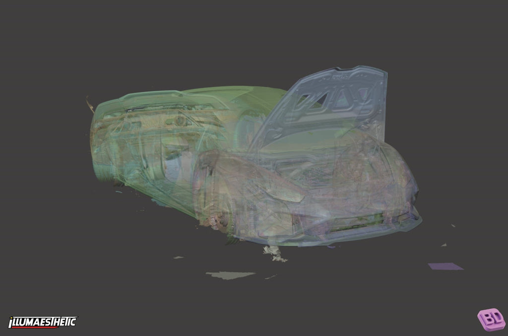 Lamborghini Huracan LP640-4 Evo 3D Scan (2019-2024)