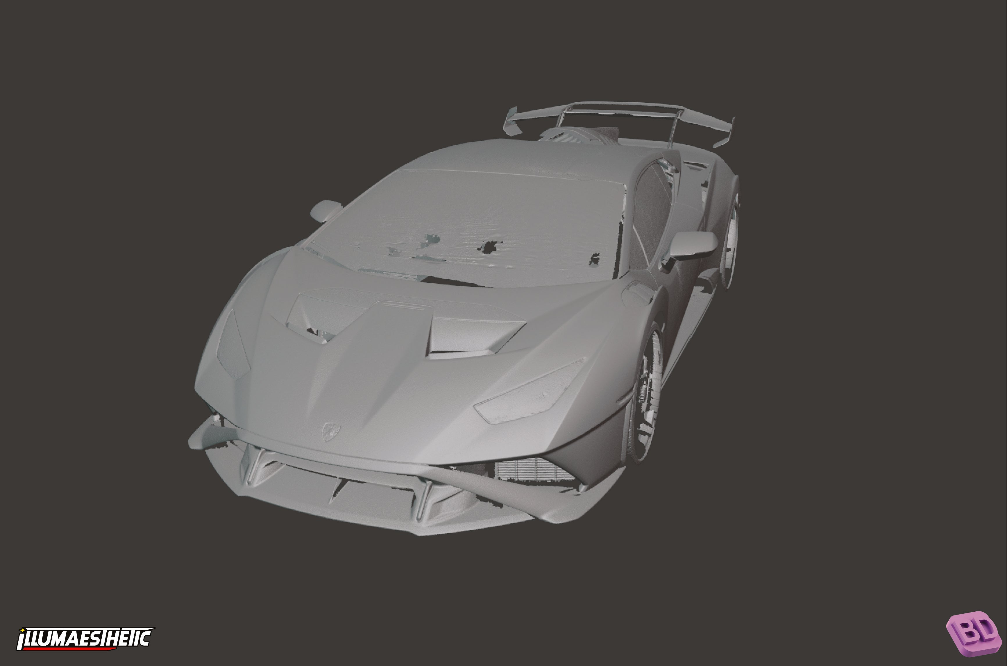 Lamborghini Huracan STO 3D Scan (2021-2024)