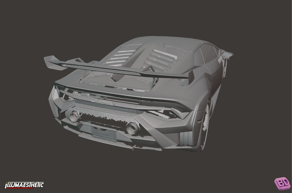 Lamborghini Huracan STO 3D Scan (2021-2024)