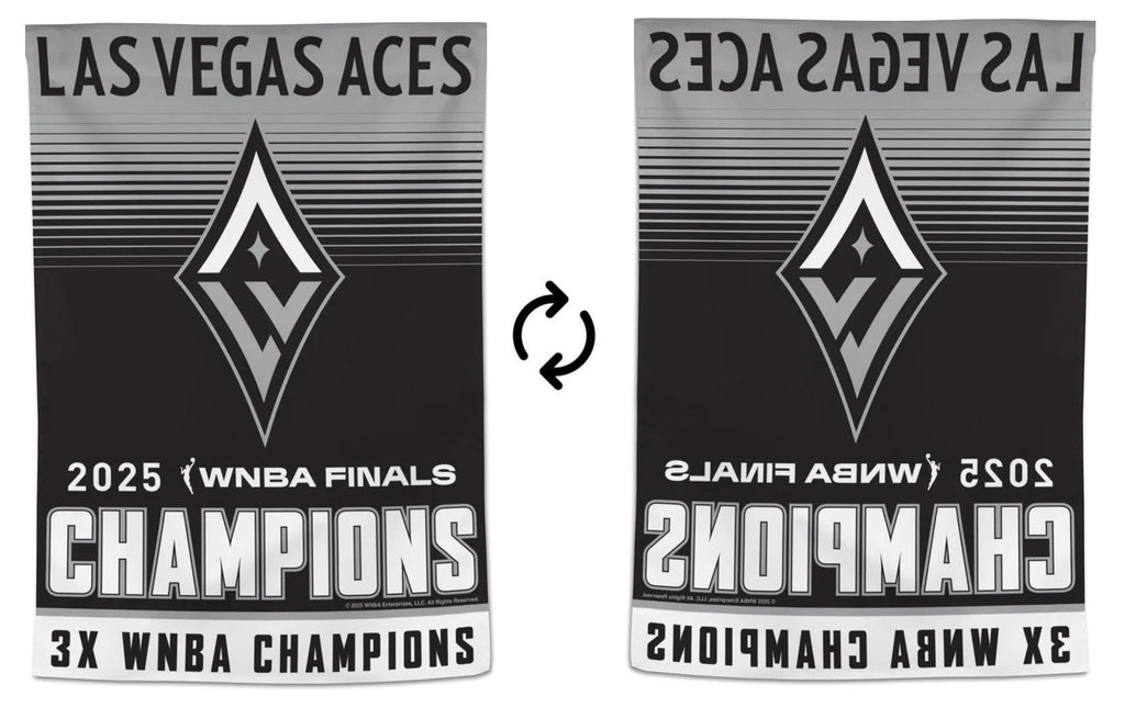 Las Vegas Aces House Flag – 2025 Champions Vertical Banner