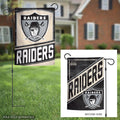 Las Vegas Raiders Garden Flag 2 Sided Retro Classic Logo