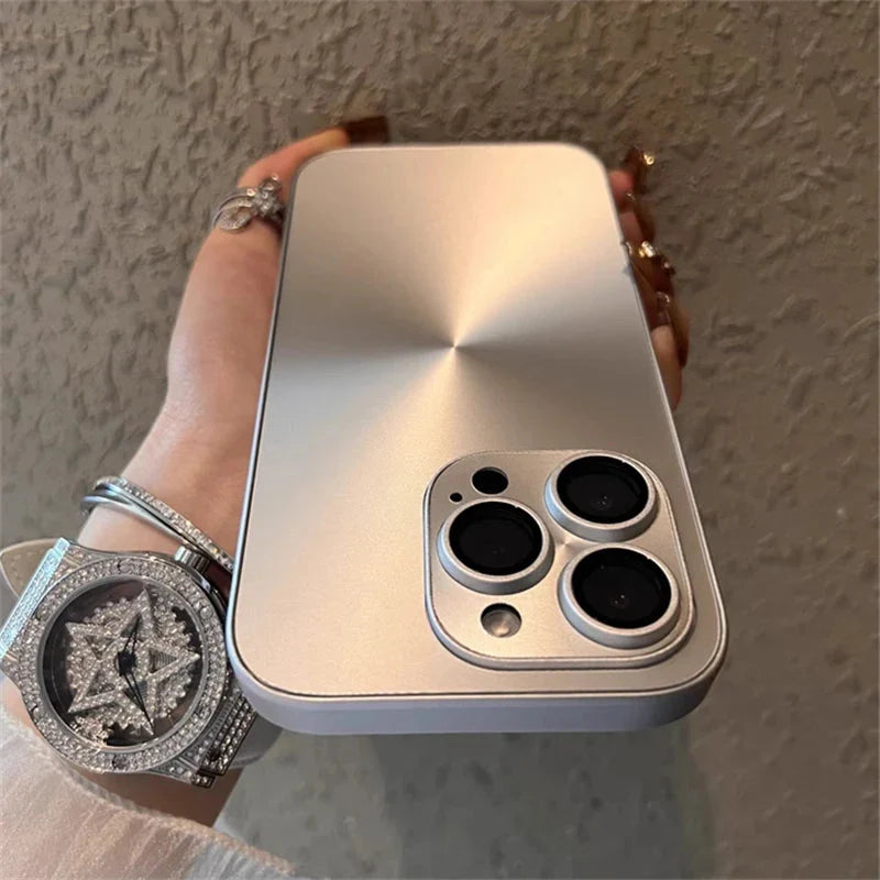 Laser CD Pattern Matte IPhone Case.