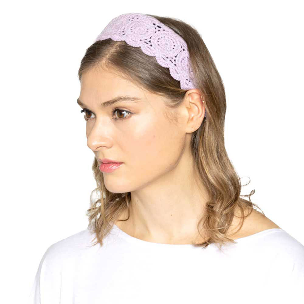 Solid Crochet Headband
