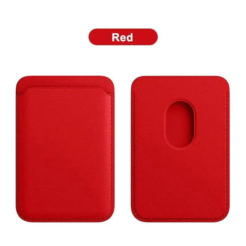 Leather Wallet card holder Case For iPhone.