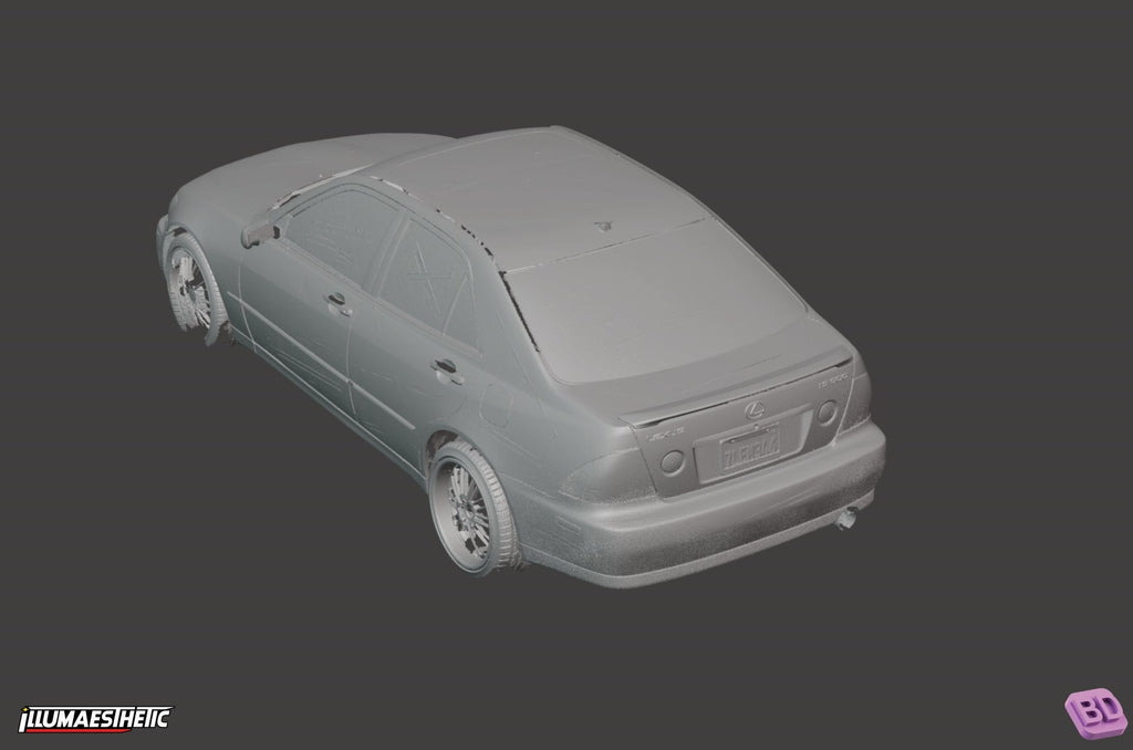 Lexus IS300 / Toyota Altezza (XE10) 3D Scan (1998–2005)