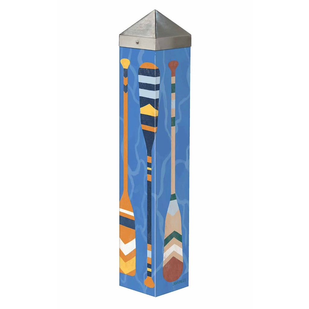 Life Is Better At The Lake Art Pole 20 Inches Tall