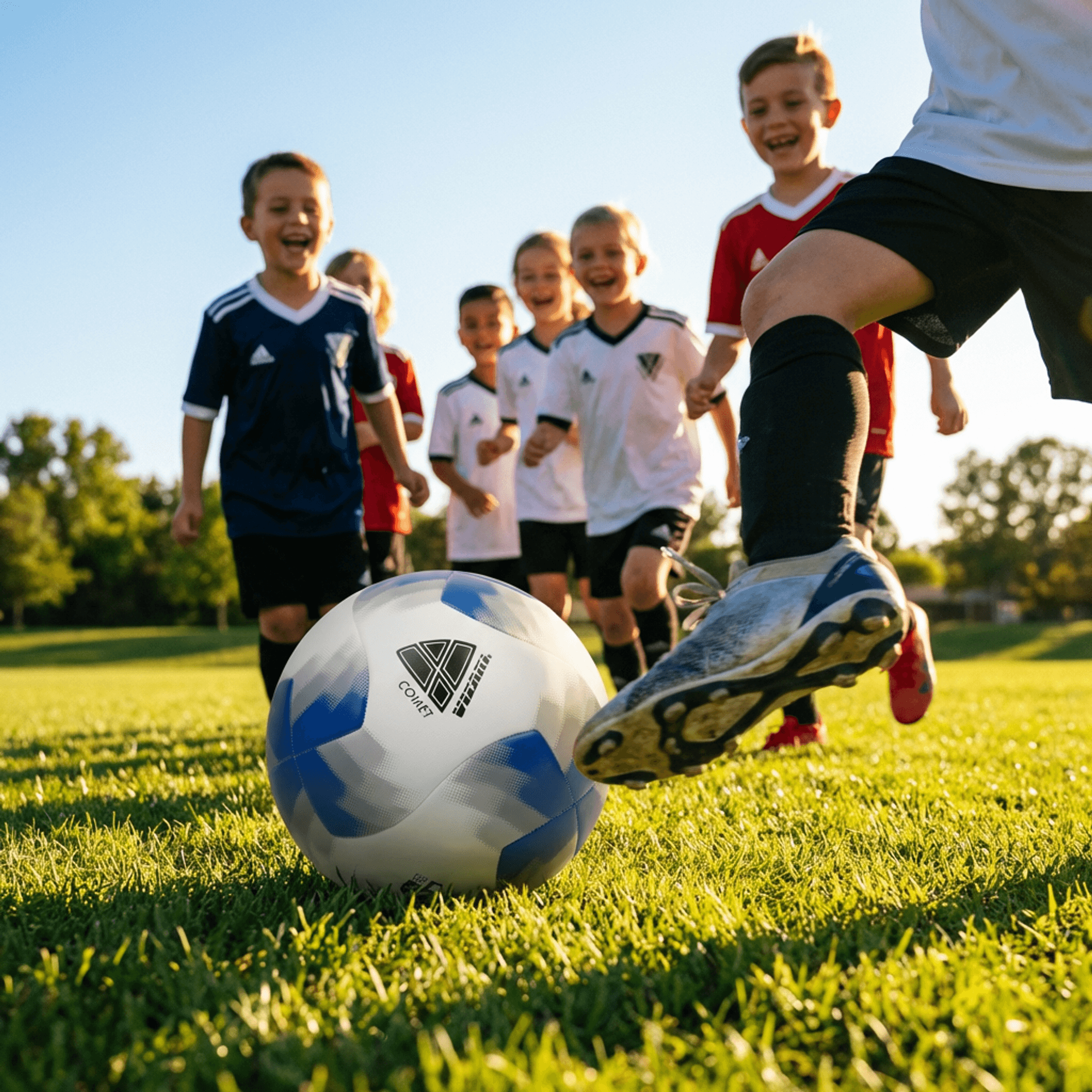 Comet Soccer Ball – Blue