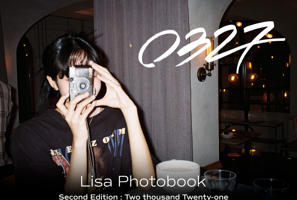 Official BLACKPINK Lisa Photobook [0327] Vol.2 -Second Edition