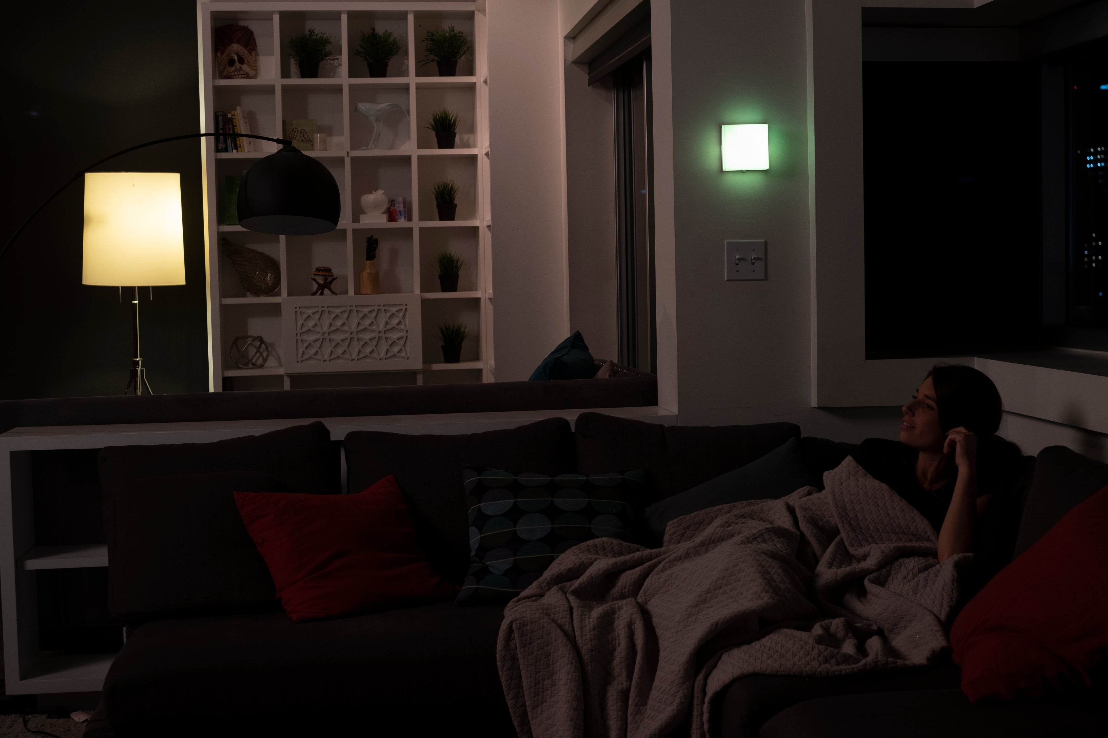 SquareGlow Smart Home Kit - WiFi-Enabled Home Alert System