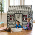 Log Cabin Play Tent for Kids