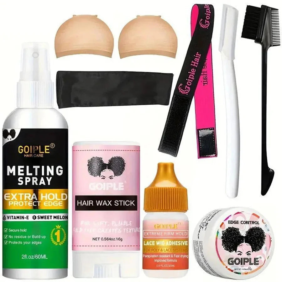 Long-Lasting Finishing Wax Stick and Edge Control Gel Kit