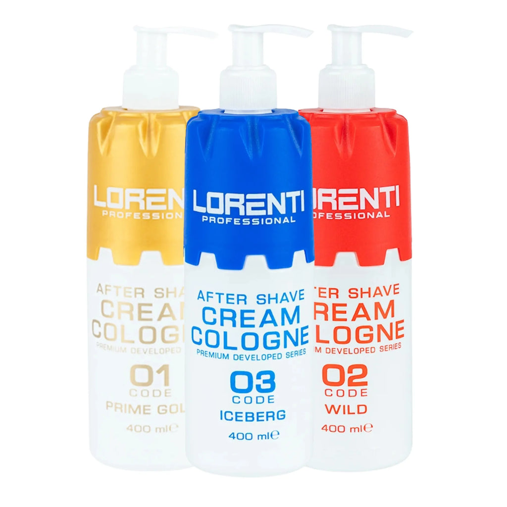 Lorenti Cream Cologne 400ml - 2-in-1 Aftershave, Skin Regenerating & Refreshing