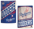 Los Angeles Dodgers Garden Flag 2 Sided Pinstripe Vintage Brooklyn