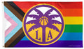 Los Angeles Sparks Flag 3x5 Pride