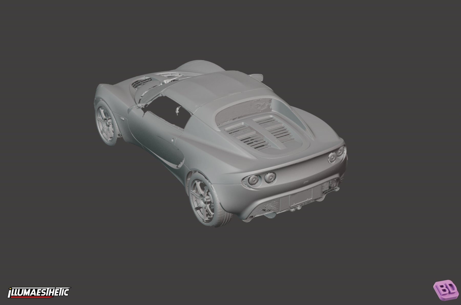 Lotus Elise S2 3D Scan (2001-2011)