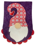 Love Gnome 2 Sided Garden Flag