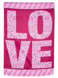 Love Valentine Garden Flag 2 Sided