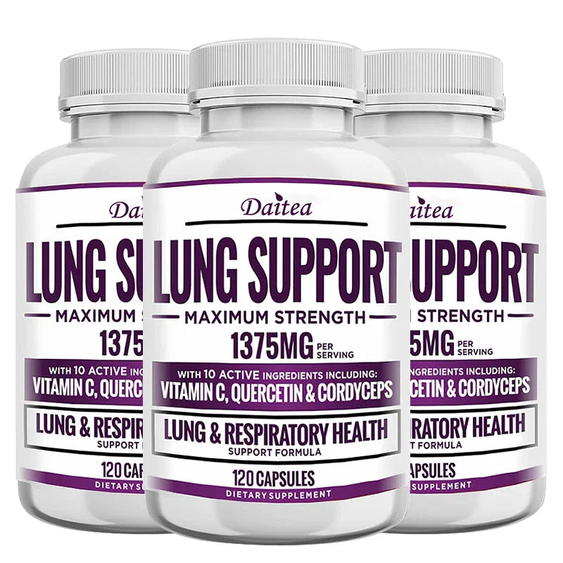 Lung & Breathing Support Supplement – Cleansing & Detox Formula