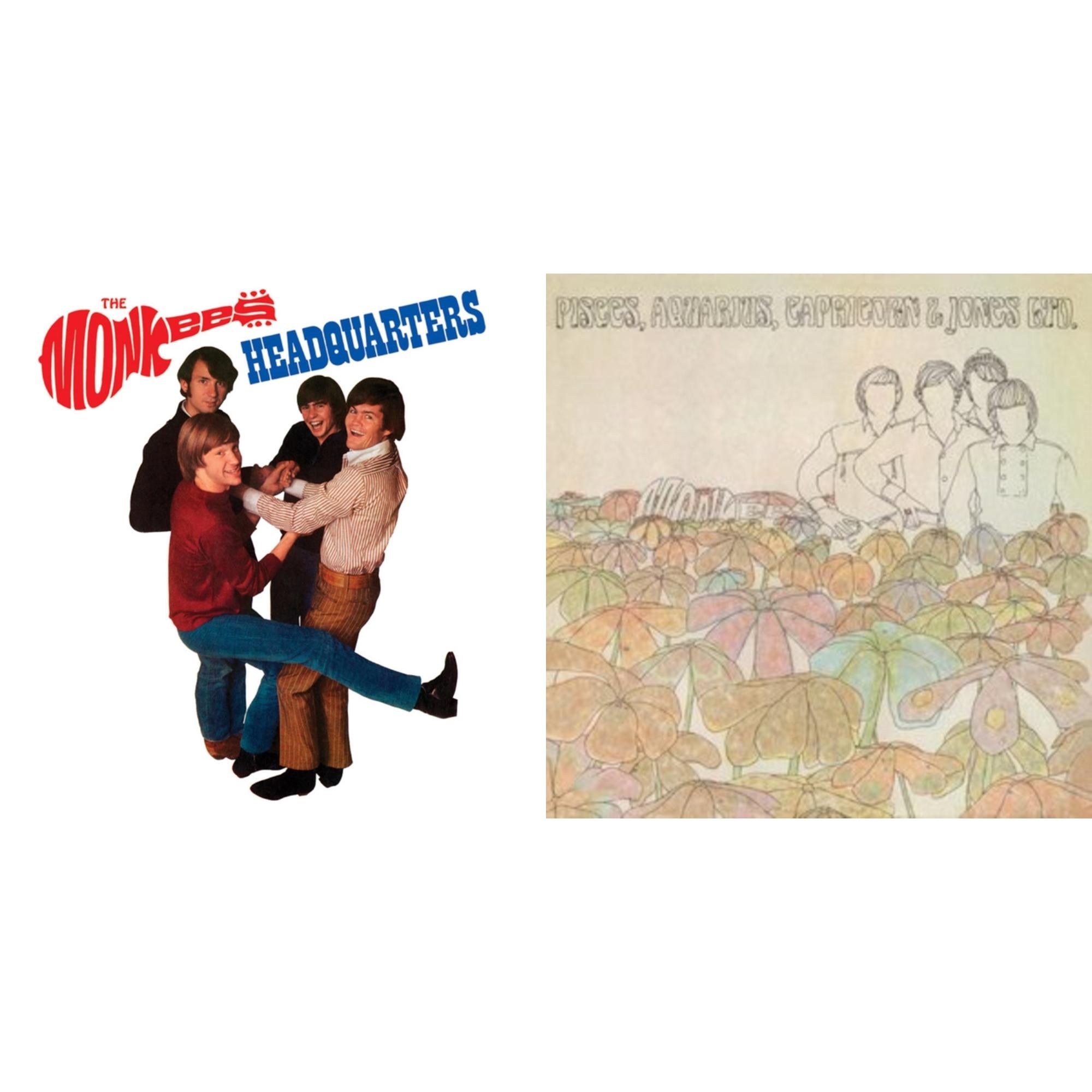 Headquarters (Translucent Red LP Vinyl/55Th Anniversary Mono Edition) & Pisces, Aquarius, Capricorn & Jones Ltd. (Violet LP Vinyl/Limited Anniversary Edition)