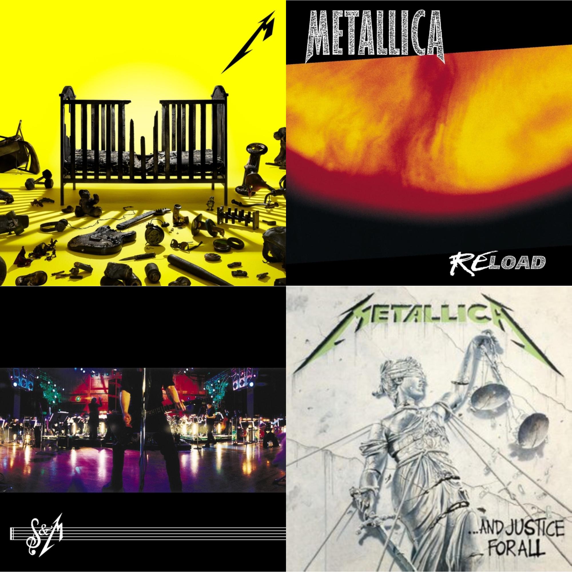 72 Seasons (2LP) & Reload & S&M & And Justice For All (Remastered)