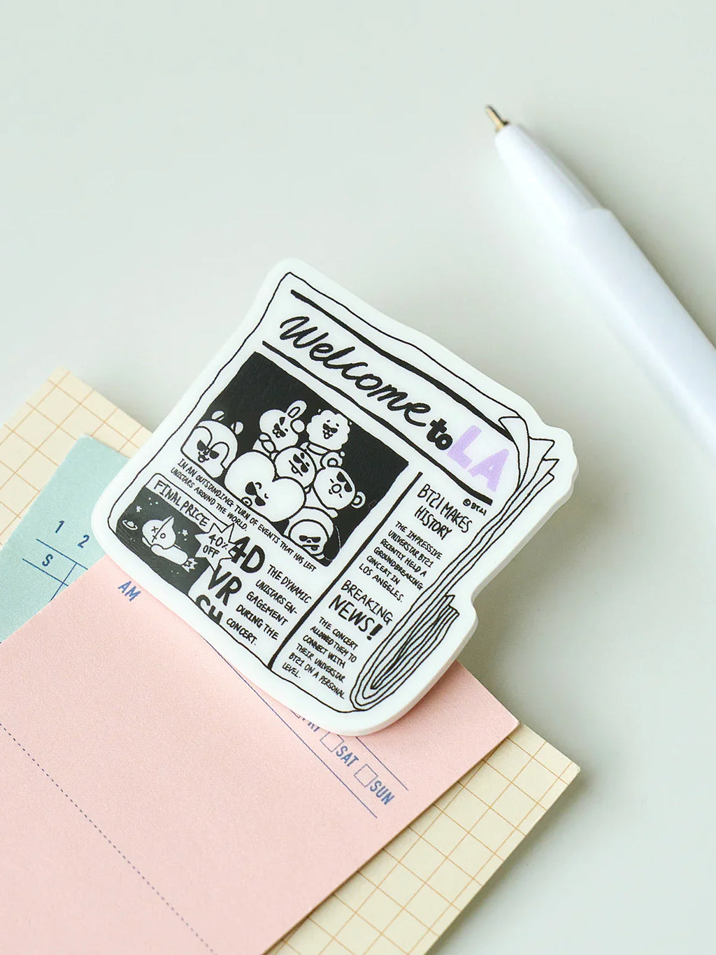 BT21 - Acrylic Magnetic Clip (City Edition)