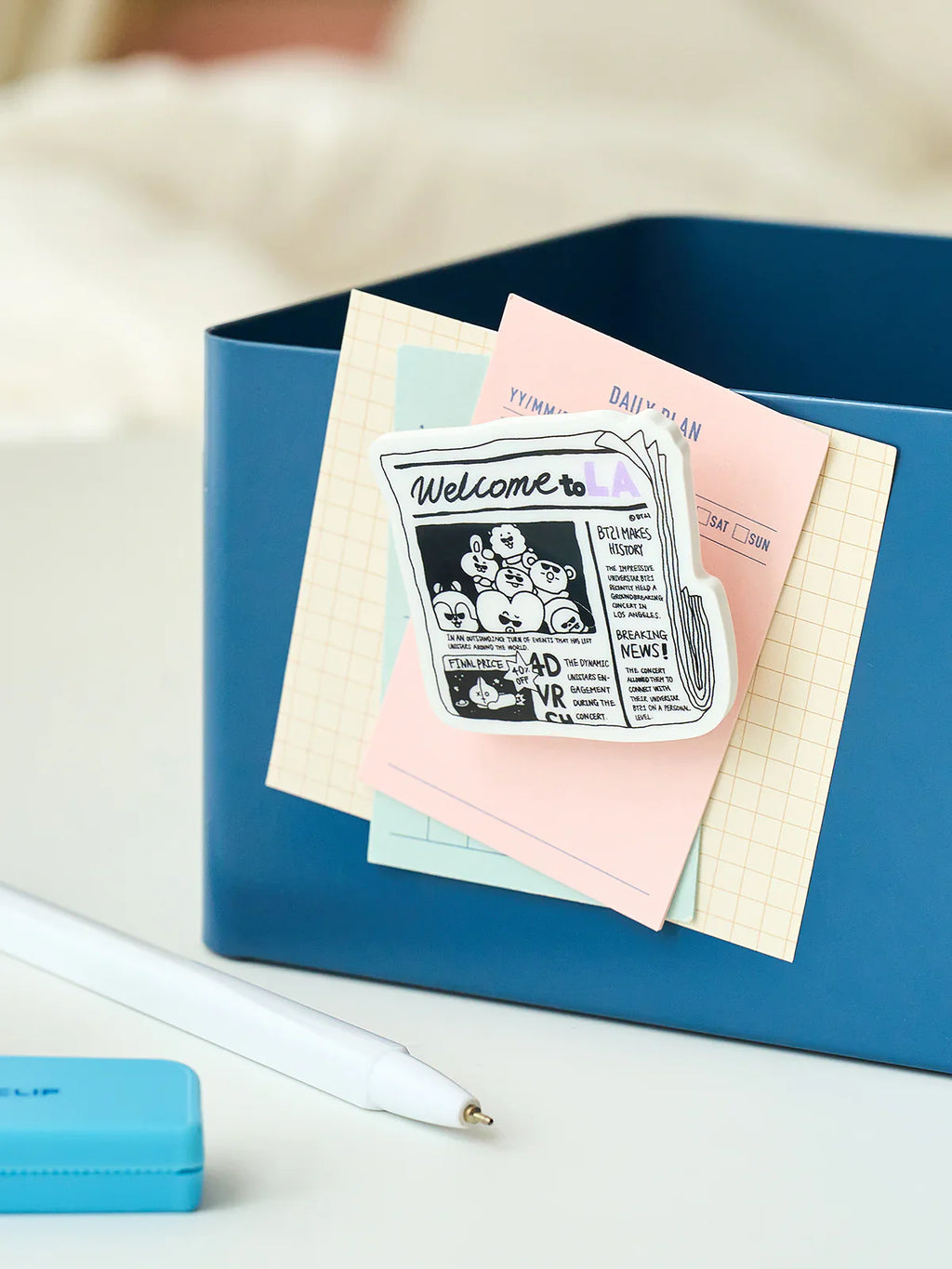 BT21 - Acrylic Magnetic Clip (City Edition)