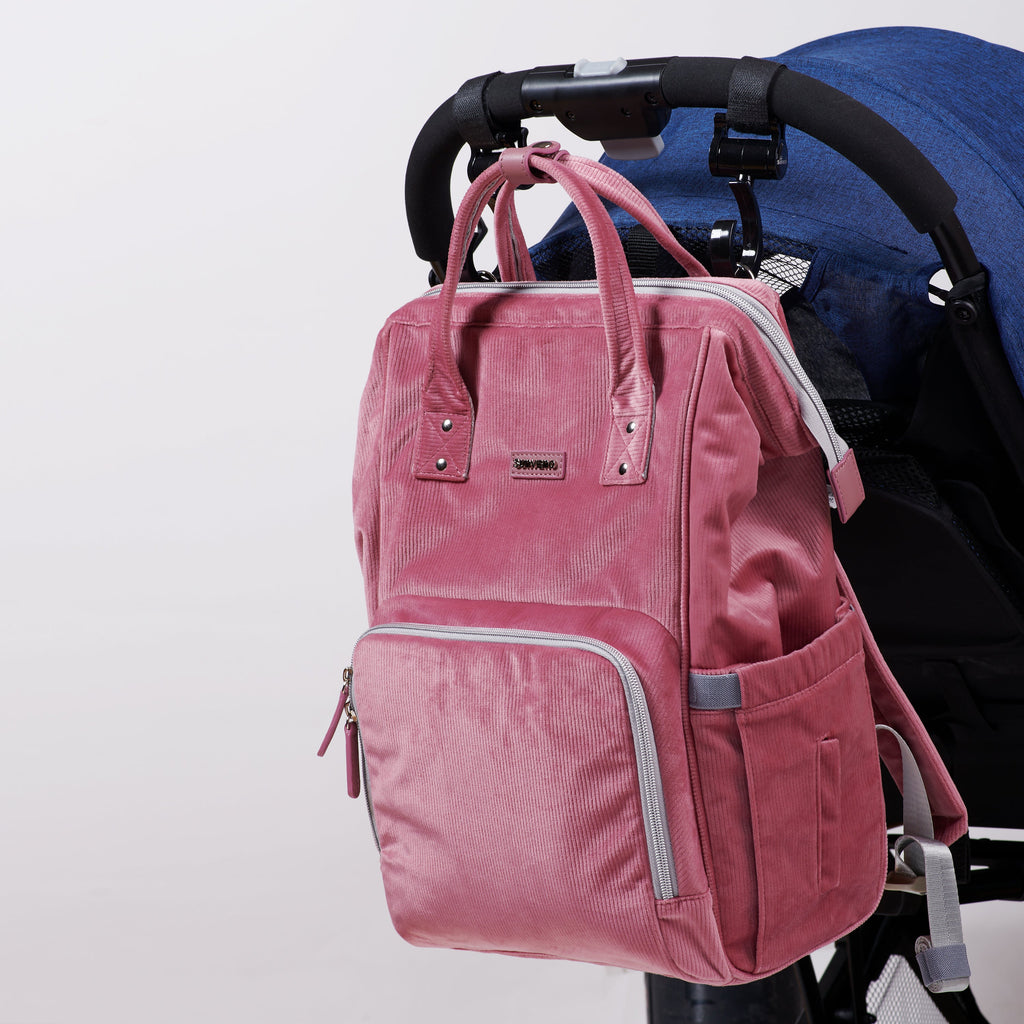 Corduroy Diaper Backpack