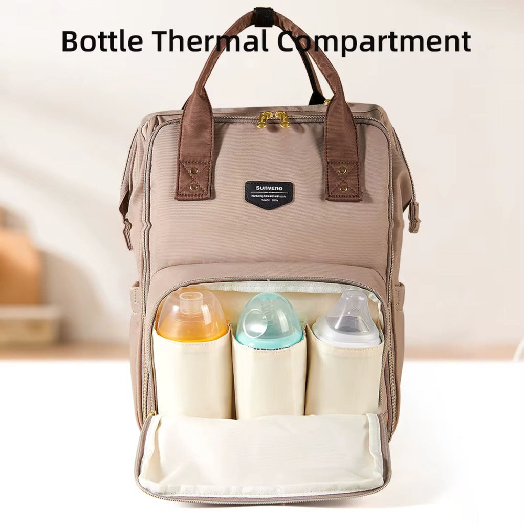 Open-Wide Diaper Backpack